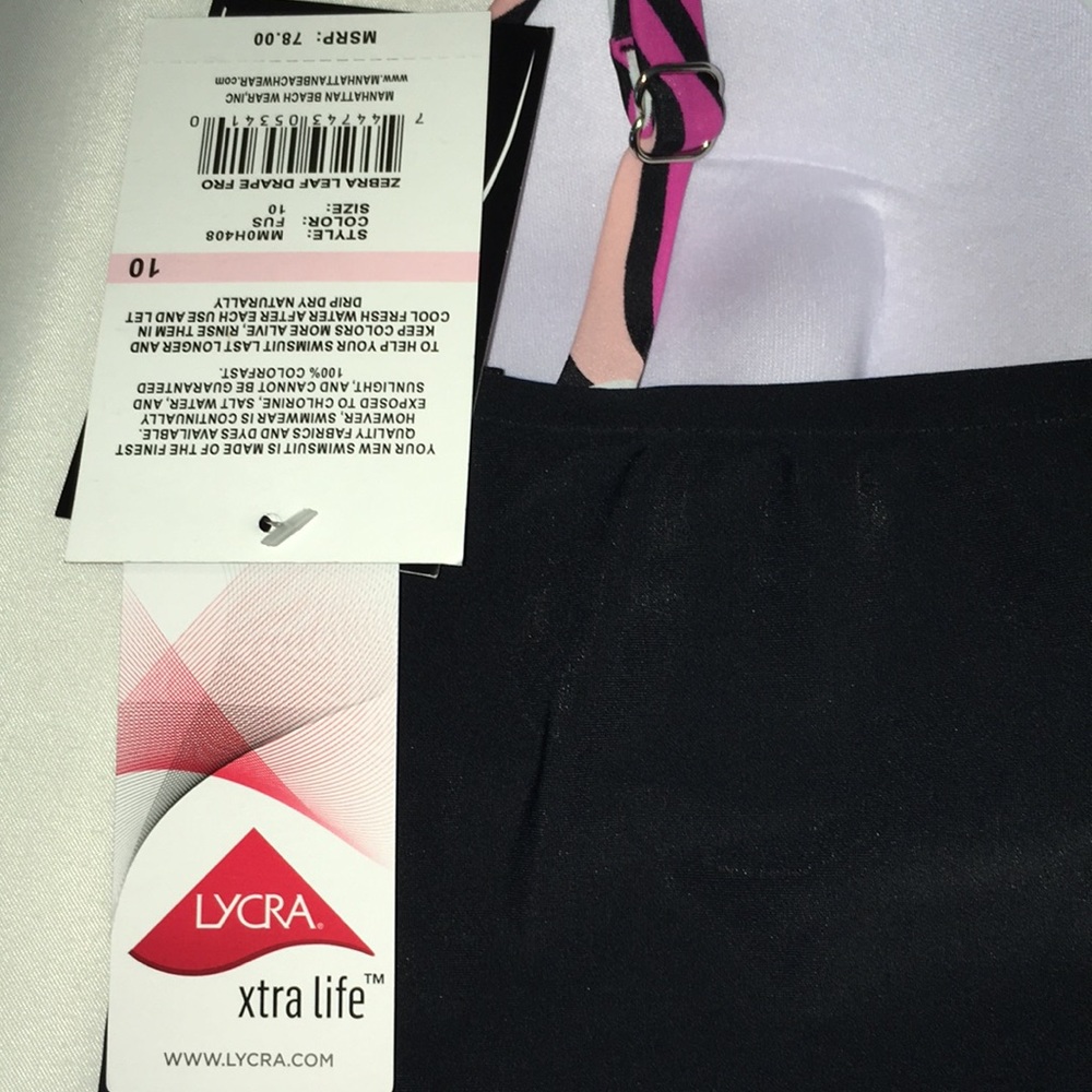 Maxine of Hollywood-NWT-1 pc Swimsuit-Size 10 - Picture 10 of 11